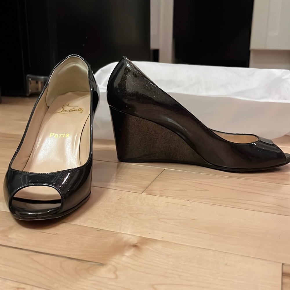Christian Louboutin Wedge Pumps